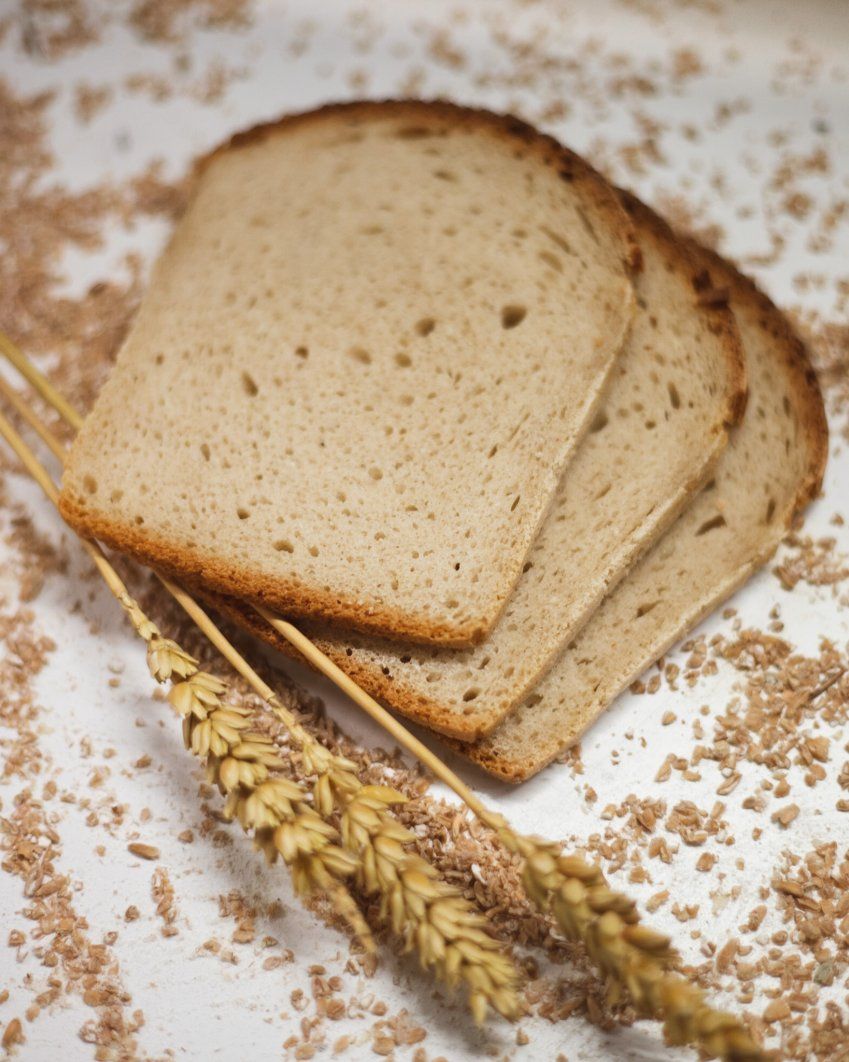 Pan Graubrot cortado