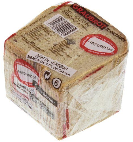 Pan Graubrot cortado