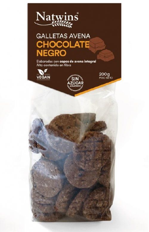 Natwins  Avena Chocolate Negro
