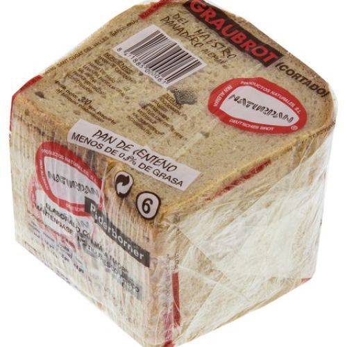 Pan Graubrot cortado